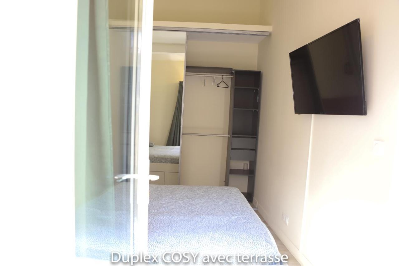Appartement Duplex Cosy Avec Terrasse à Marseille Extérieur photo