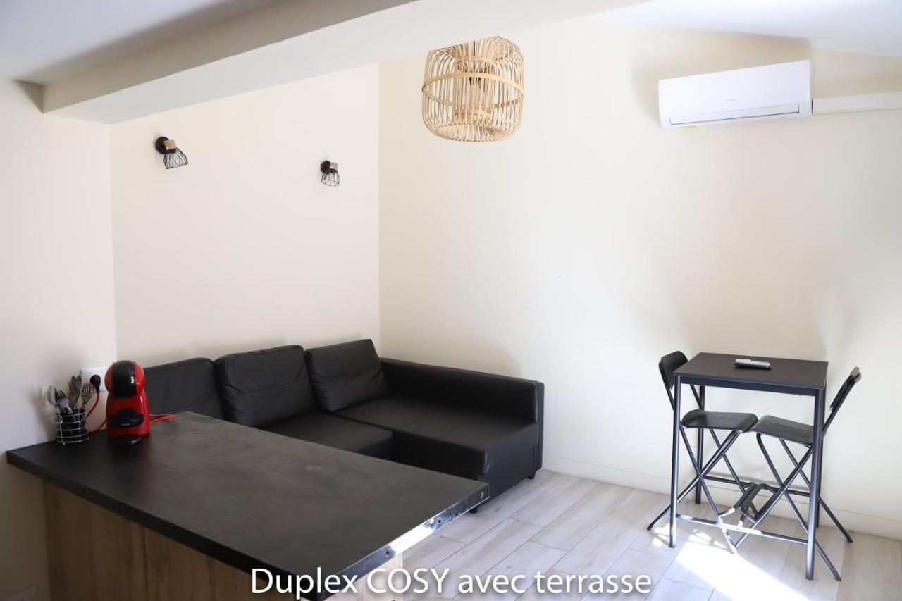 Appartement Duplex Cosy Avec Terrasse à Marseille Extérieur photo